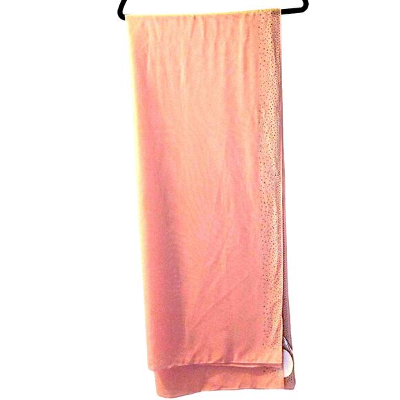 Amiee Lynn STUDIO NYC Scarf Women's One Size Pink Rhinestone - Picture 2 of 5